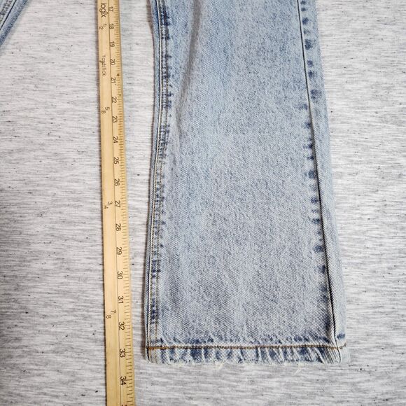 Fashion Nova Mom Jeans High Waist Straight Leg Denim Pants Juniors Size 7 - Picture 5 of 7